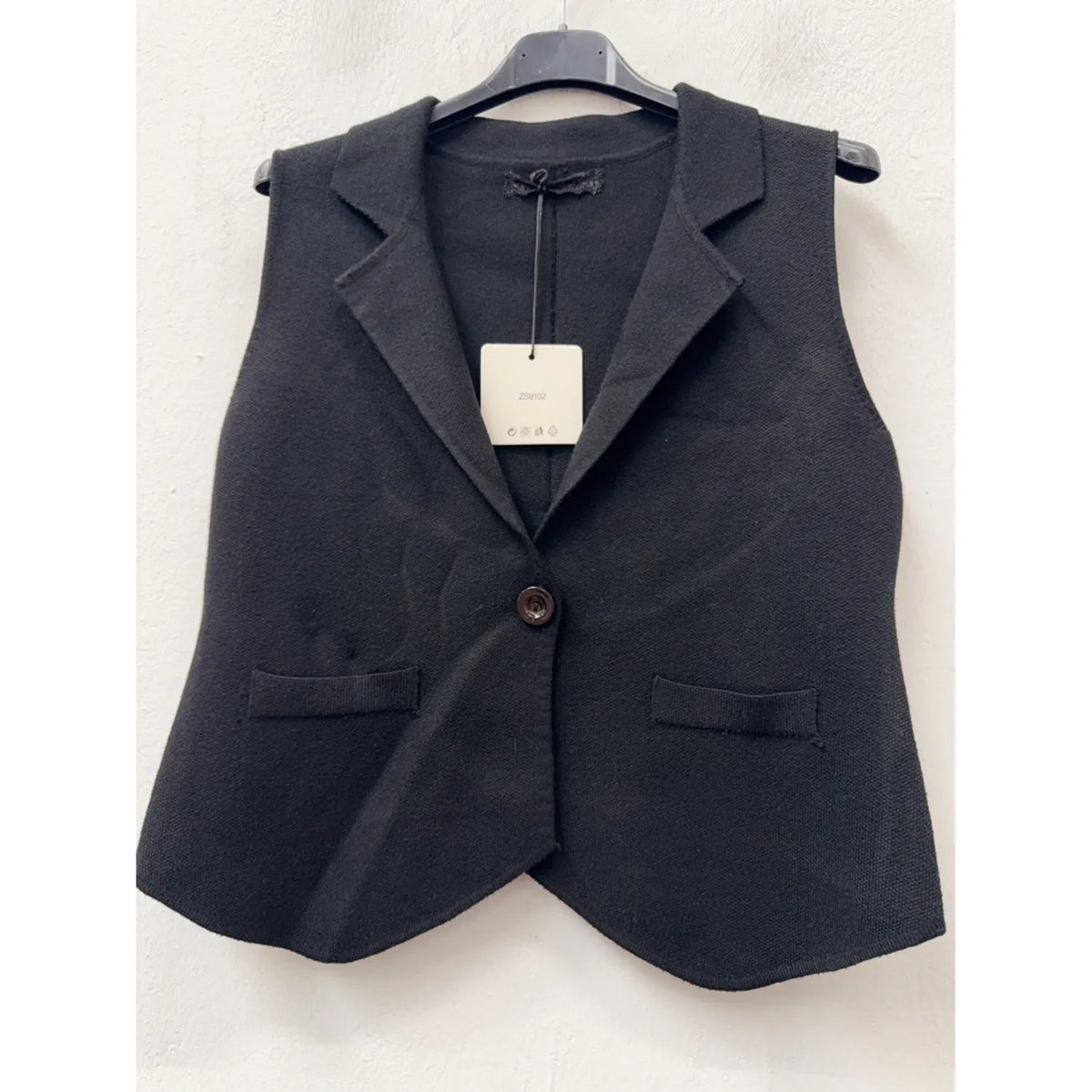 Gilet Smanicato Donna Elegante da Stratificare